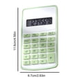 thumbnail image 3 of 8 Digit Standard Calculator with Large Display and Round Buttons | Basic Desktop Calculator with Quiet Sensitive Keys | Portable Math Calculator for Office Home School, 3 of 7