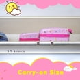 thumbnail image 4 of 2PC Kids Carry On Luggage Set 12" Backpack and 16" Rolling Suitcase for Travel, 4 of 9