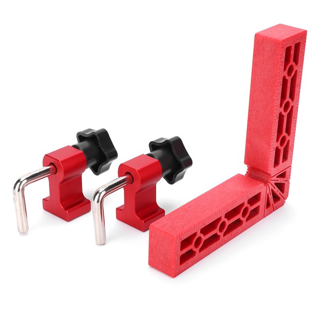 R Positioning Square, Professional Design Right Angle Clamp Approx. 140mm / 5.5in For Home For Forest For Garden For Office
