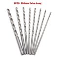 thumbnail image 3 of 200mm Extra Long High Speed Steel HSS Drill Bits For Metal Drilling 2-10mm, 3 of 6