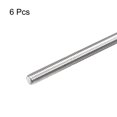 thumbnail image 3 of Fully Threaded Rod M6 x 500mm 1mm Thread Pitch 304 Stainless Steel Right Hand Threaded Rods Bar Studs 6 Pack, 3 of 6