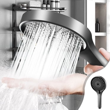 EGNMCR High Pressure Shower Head 5 Modes Adjustable Showerheads Saving Spray Nozzle Bathroom Accessories shower head