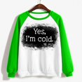 thumbnail image 5 of 50% de Réduction Oversized Sweatshirt for Women 2023 T-shirt Imprimé Long Manches Blouse Col Rond Casual Tops Sweatshirt, 5 of 5