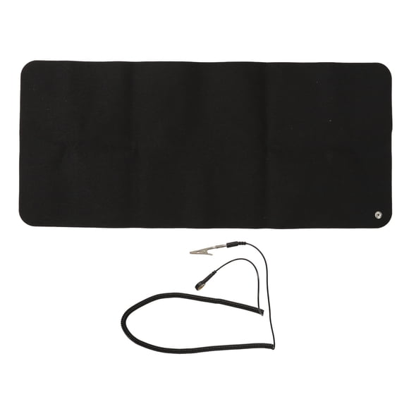 Oubit Grounding Mat,Grounding Mat Large Black Earthing Pad Earthing Mat High-Intensity Output