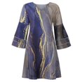 thumbnail image 3 of Robes d'Été Florales Grande Taille pour Femmes Robe Bohème Décontractée 1X-4X, 3 of 5
