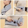 thumbnail image 3 of TUTT Heated Scarf Unisex | 5,000 mAh Power Bank | 3 Heat Levels | Neck Shoulder Back Heating Pad | Ideal Gift for Cold Weather, 3 of 7