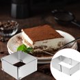 thumbnail image 3 of Miangastore Mousse Mold Stainless Steel For Diy Projects And Baking 11x11x5 Cm 1Pcs, 3 of 8