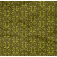 thumbnail image 4 of oneOone Organic Cotton Poplin Twill Fabric Floral Block Print Fabric BTY 42 Inch Wide, 4 of 4