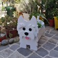 thumbnail image 4 of Amdohai Cartoon Animals Cute Dog Shape Pot Plant Garden Decorated Labrador, 4 of 5