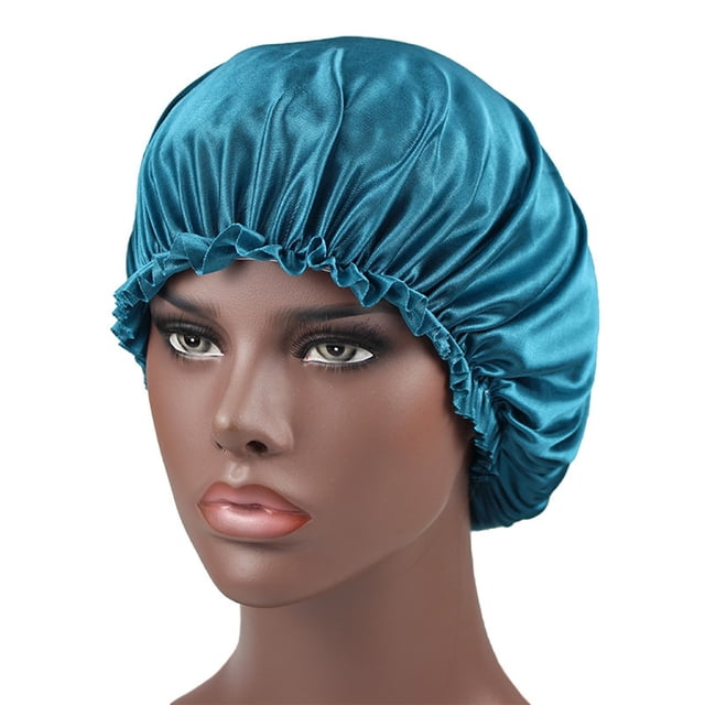 Outils de Beauté Bonnets en Satin pour Femmes Réversibles avec Doublure en Soie, Outils de Beauté pour Femmes