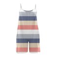 thumbnail image 5 of Shorts TopLLC pour Femmes Shorts pour Femmes Mode Été Décontractée Combinaison Sans Manches à Bretelles Combinaison pour Femme, 5 of 5