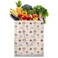 thumbnail image 1 of Baby's Cartoon Space Canvas Shopping Bag – Colorful Rocket Stars and Moon Design Reusable Tote, 1 of 6