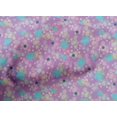 thumbnail image 4 of oneOone Cotton Poplin Fabric Dot & Flower Floral Printed Craft Fabric BTY 42 Inch Wide, 4 of 4