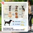 thumbnail image 4 of PawHut Pet Stroller with 3 Wheels for Small and Medium Dogs, Grey, 4 of 10