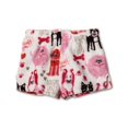 thumbnail image 1 of Up Past 8 Boxeurs pour Fille Bas de Pyjama en Peluche Shorts Amusants, 1 of 1