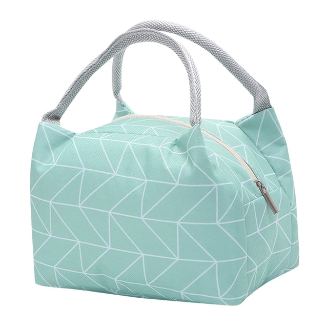 AKEGAMN Sac à Lunch Isolé au Design Tendance, Sac à Lunch Portable Qui Garde la Chaleur pour le Travail au Bureau, Boîte à Lunch Réutilisable