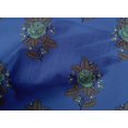 thumbnail image 4 of oneOone Cotton Poplin Fabric Leaves & Floral Block Printed Fabric 1 Yard 56 Inch Wide, 4 of 4