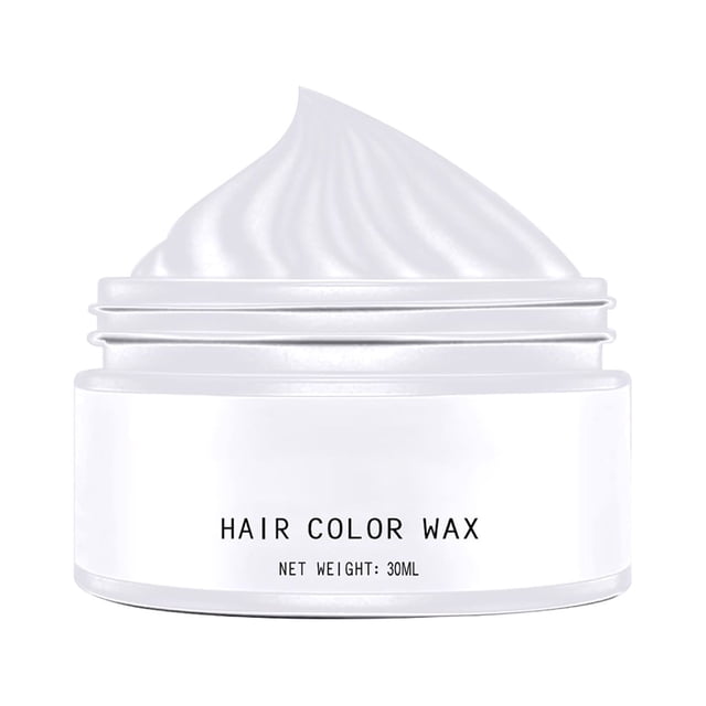 Cire Colorante pour Cheveux Naturelle Instantanée Unisexe Lavable Hydratante Modélisation Mode Colorée Cire Colorante Jetable Coiffure Naturelle Teinture Pommade