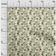 thumbnail image 1 of oneOone Cotton Poplin Fabric Leaves & Floral Block Decor Fabric Printed BTY 42 Inch Wide, 1 of 4