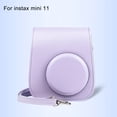 thumbnail image 2 of Leutsin Instant Camera Case For Instax Mini 11 Leather Bag Solid Color Protective Case, 2 of 3