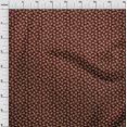 thumbnail image 4 of oneOone Cotton Flex Maroon Fabric Floral Craft Projects Decor Fabric Printed By The Yard 40 Inch Wide, 4 of 4