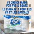 thumbnail image 3 of Papier hygiénique Scott à dissolution rapide, 8 rouleaux doubles, durable, sûr pour les fosses septiques, papier hygiénique, 3 of 6