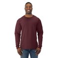 thumbnail image 1 of Jerzees T-Shirt à Manches Longues pour Hommes DRI-POWER Active, m, Bordeaux, 1 of 1