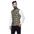 thumbnail image 2 of Atasi Skull Printed Wedding Jackets For Men Nehru Jacket Waist Coat For Wedding & Festive Season-Large, 2 of 4