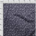 thumbnail image 3 of oneOone Georgette Viscose Purple Fabric Asian Batik Floral Sewing Craft Projects Fabric Prints By Yard 42 Inch Wide, 3 of 4