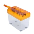 thumbnail image 2 of YOUTHINK Manual Paper Shredder, Strip Cut Shredder, Portable Shredder with Hand Crank, Orange, 2 of 8