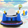 thumbnail image 4 of Gymax 6V Kids Ride On Bumper Car Vehicle 360° Spin Race Toy w/ Remote Control Navy, 4 of 10