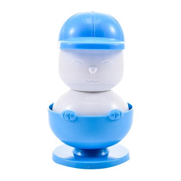 Kitchen Dish Scrub Brush Dish Scrubber, Replaceable Heads, Multipurpose Reusable Blue