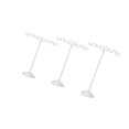thumbnail image 2 of ziyahi 3x Iron T Bar Earring Necklace Jewelry Display Stand Rack White-Balance, 2 of 9