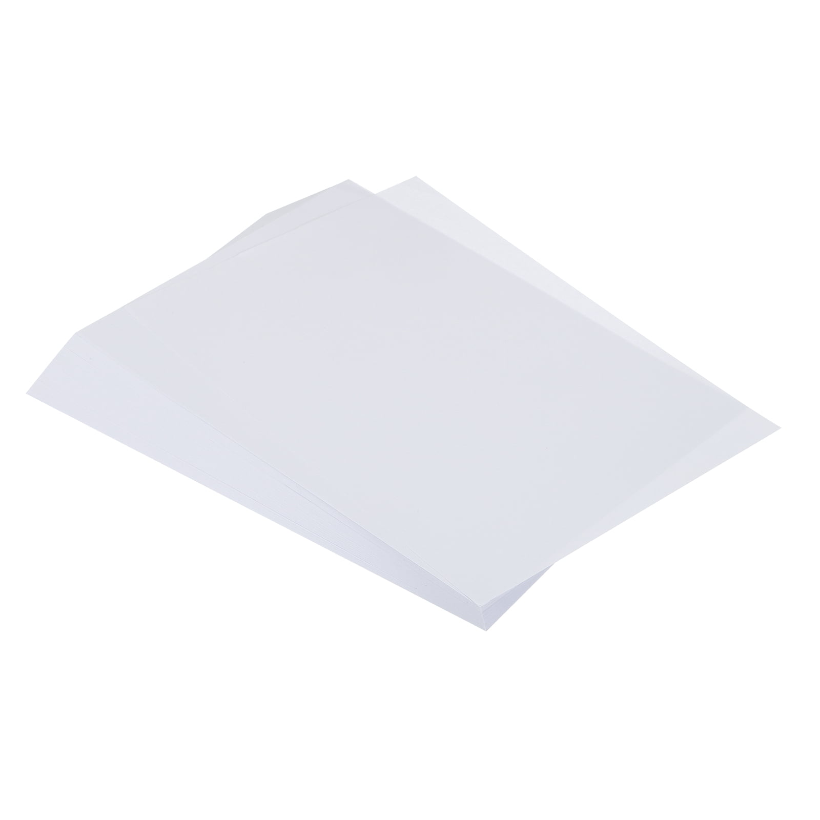 Unique Bargains 125 Sheets A4 Colored Print Copy Paper 8.5' x 11' Origami Paper Printer Paper 80gsm for Printing, White