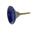thumbnail image 3 of Marrakesh Bleu Bouton de Cabinet (Ensemble de 6), 3 of 3