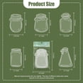 thumbnail image 2 of Dried Flower Bookmark Making Kit, 20pcs Easy DIY Transparent Bookmarks, Clear Jars Stickers Set, 2 of 9