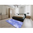 thumbnail image 4 of Ahgly Company Tapis d'Intérieur Rectangulaire à Motifs Ruban Bleu, 7 Pieds x 9 Pieds, 4 of 6