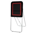 thumbnail image 1 of VEVOR Folding Lacrosse Rebounder for Backyard, 3x4 Ft Volleyball Bounce Back Net, Pitchback Throwback Baseball Softball Return Training Screen, Adjustable Angle Shooting Practice Training Wall, Black, 1 of 9