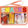 thumbnail image 1 of Snack Storage Bag | Transparent Zipper Pouch Waterproof Handheld Makeup Bag Portable Toiletry Organizer for Travel Cosmetics Snacks Toiletries Storage, 1 of 7