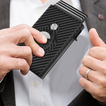 Wallets for Men Slim, Mens Wallet Slim, Mens Card Bag with 3 Fold Magnetic Suction -Brush Aluminum Alloy Wallet, Credit Card Wallet, Mens Wallets Slim, Credit Card Wallet for Men, Wallet Men Slim