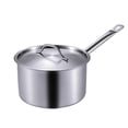 thumbnail image 2 of Meitianfacai Stainless Steel Saucepan With Handle For Milk And Soup, 14cm Inner Diameter Pot For Induction And Open Flame, Hanging Storage Design With Cool Handle And Even Heat Distribution (Silver), 2 of 6