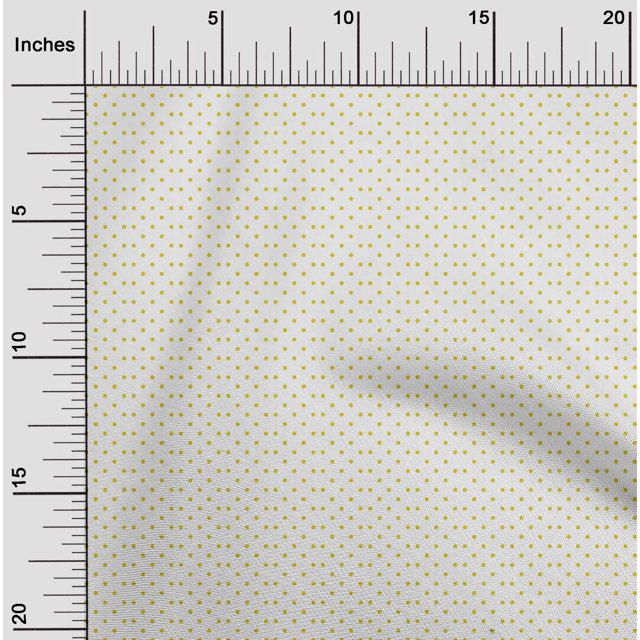 oneOone Tissu Polyester Lycra Tissu à Pois Imprimé au Mètre 56 Pouces de Large
