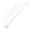 White, variant on Shisuyan 2pcs Small Curtain Rod Extendable Curtain Rod Adjustable Plastic Curtain Rod