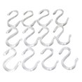 thumbnail image 1 of 12 CLEAR PLASTIC PUNCH BOWL CUP S HOOKS HANGERS, 1 of 3