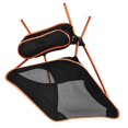 thumbnail image 4 of Chair Outdoor Folding Beach Chair Portable Mesh Back Aluminum Alloy Rack Camping Chair for Fishing, 4 of 8