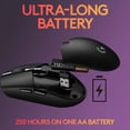 thumbnail image 4 of Logitech G305 Wireless Gaming Mouse, 12,000 DPI, Lightweight, 6 Programmable Buttons, Black, 4 of 7