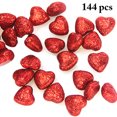 thumbnail image 2 of Coofit 144PCS Craft Foam Glitter Foam Heart Modelling Styrofoam for DIY Ornament, 2 of 8