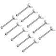 thumbnail image 3 of 10 Pairs Stainless Steel Screw Nut Kit for Easy Tightening by Hand, 3 of 8
