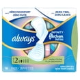 thumbnail image 3 of Always Infinity FlexFoam Pads for Women, Size 2, Heavy Pad with Wings, Unscented, 16 Count, 3 of 20