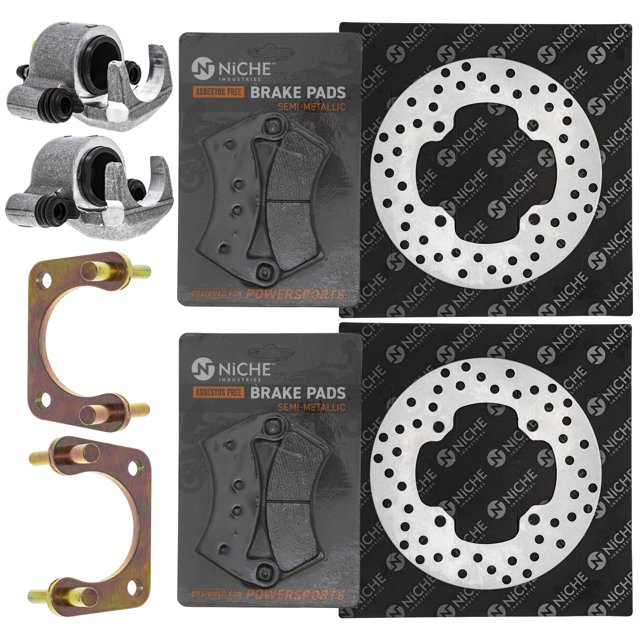 Niche Trousse de Plaquettes d'Étrier de Frein Arrière pour Polaris Ranger EV 1911374 1912137 UTV MK1007996